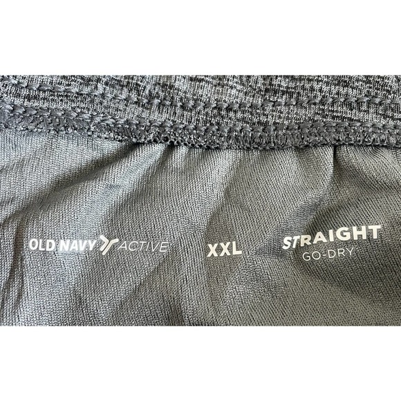Old Navy Active Mens XXL Athletic Pants Gray Pockets Breathable Straight NWT P6 - Picture 3 of 12